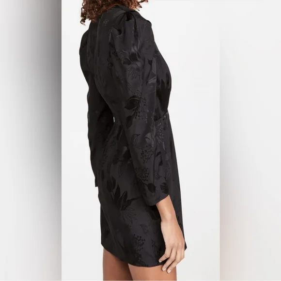 Misa Los Angeles Charlize Women's Size 0 Black Mini Dress EUC - Picture 4 of 9